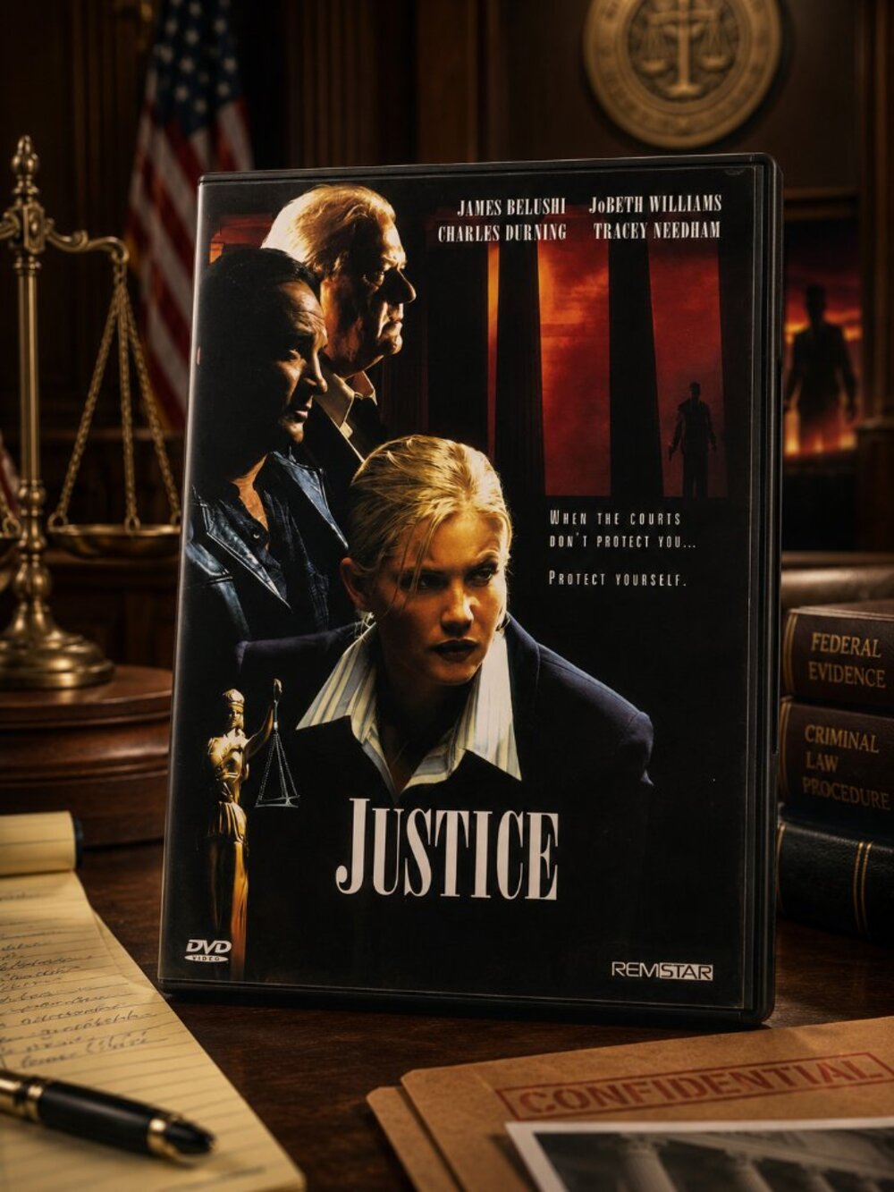 Justice (DVD, Region 1) Good condition from personal collection!